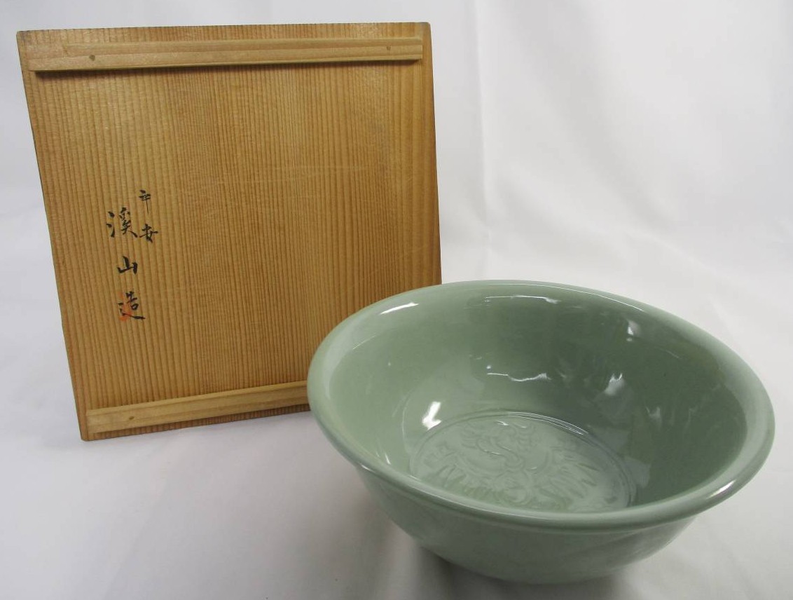 加藤渓山の作品 青磁 - 食器